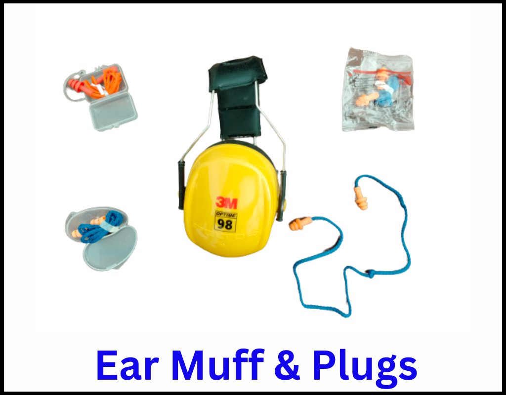 D G C S Safety Ear Muff & Plugs