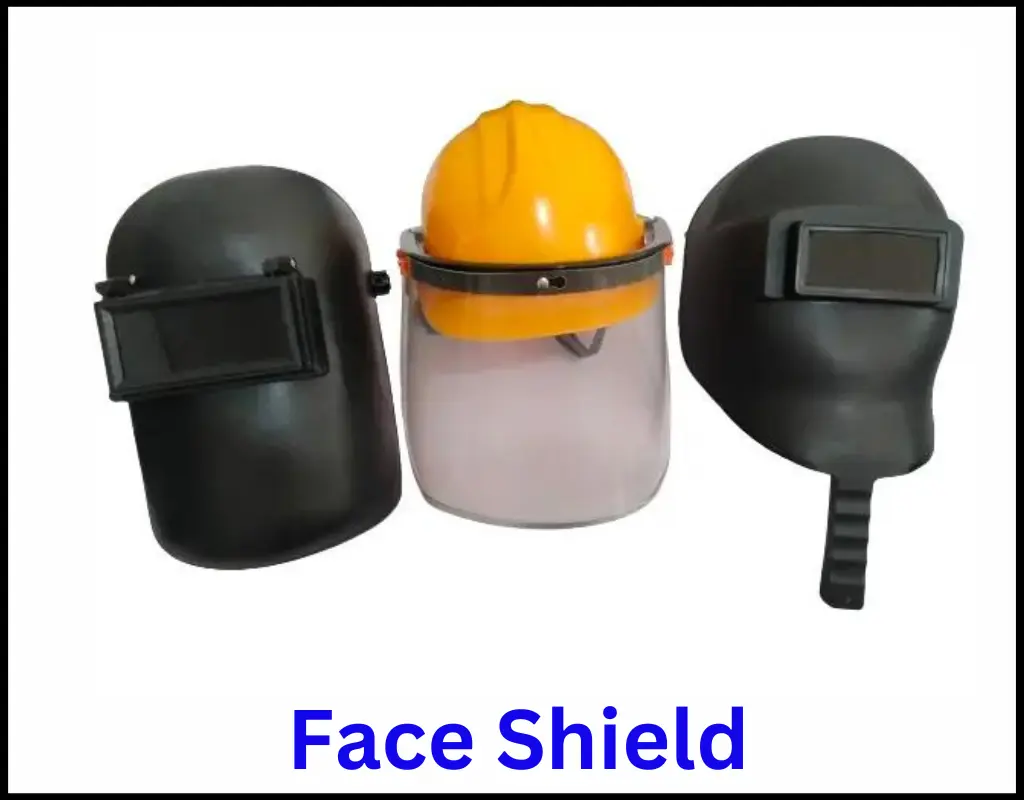 D G C S Safety Items Face Shield